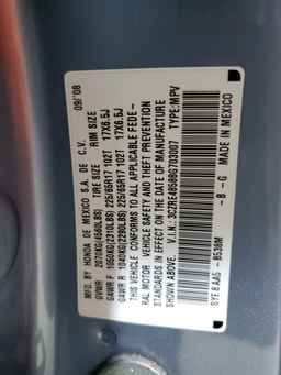 2008 HONDA CR-V