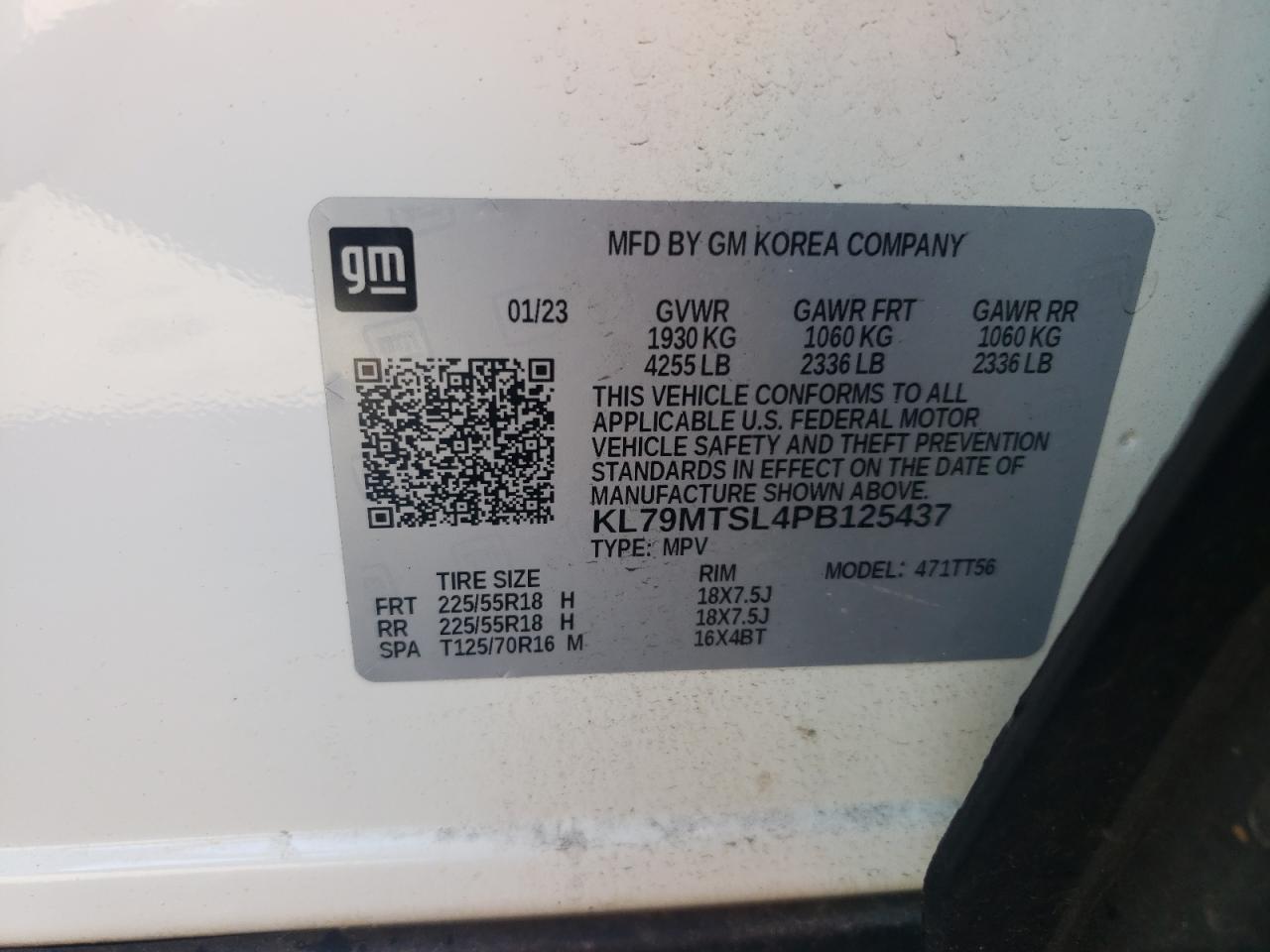2023 CHEVROLET Trailblazer