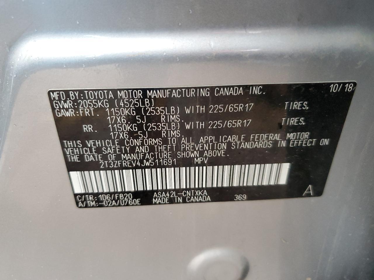 2018 TOYOTA RAV4