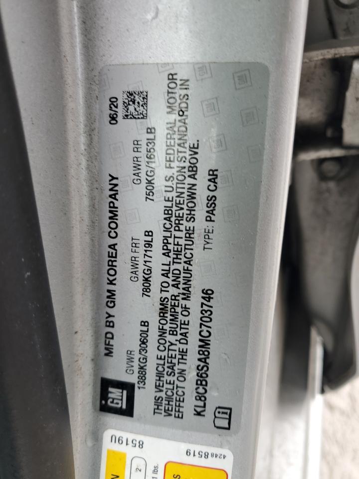 2021 CHEVROLET Spark
