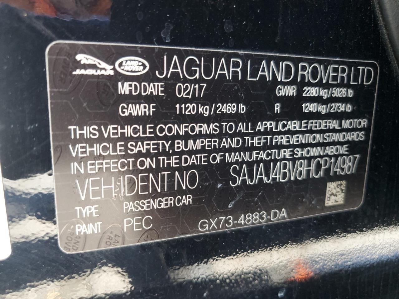 2017 JAGUAR XE