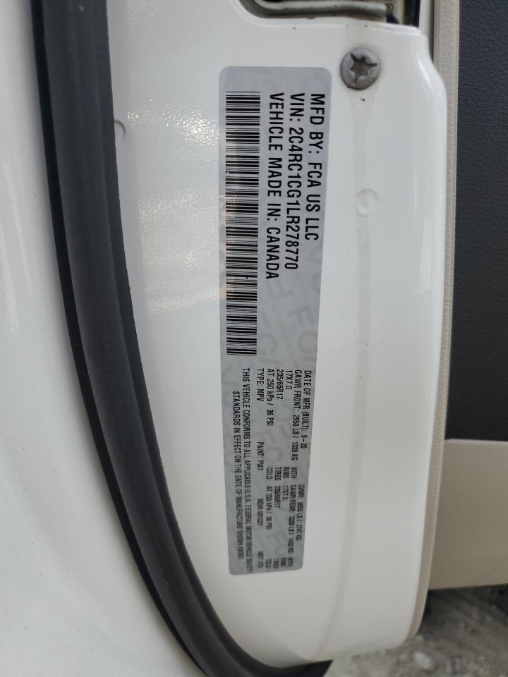 2020 CHRYSLER Voyager