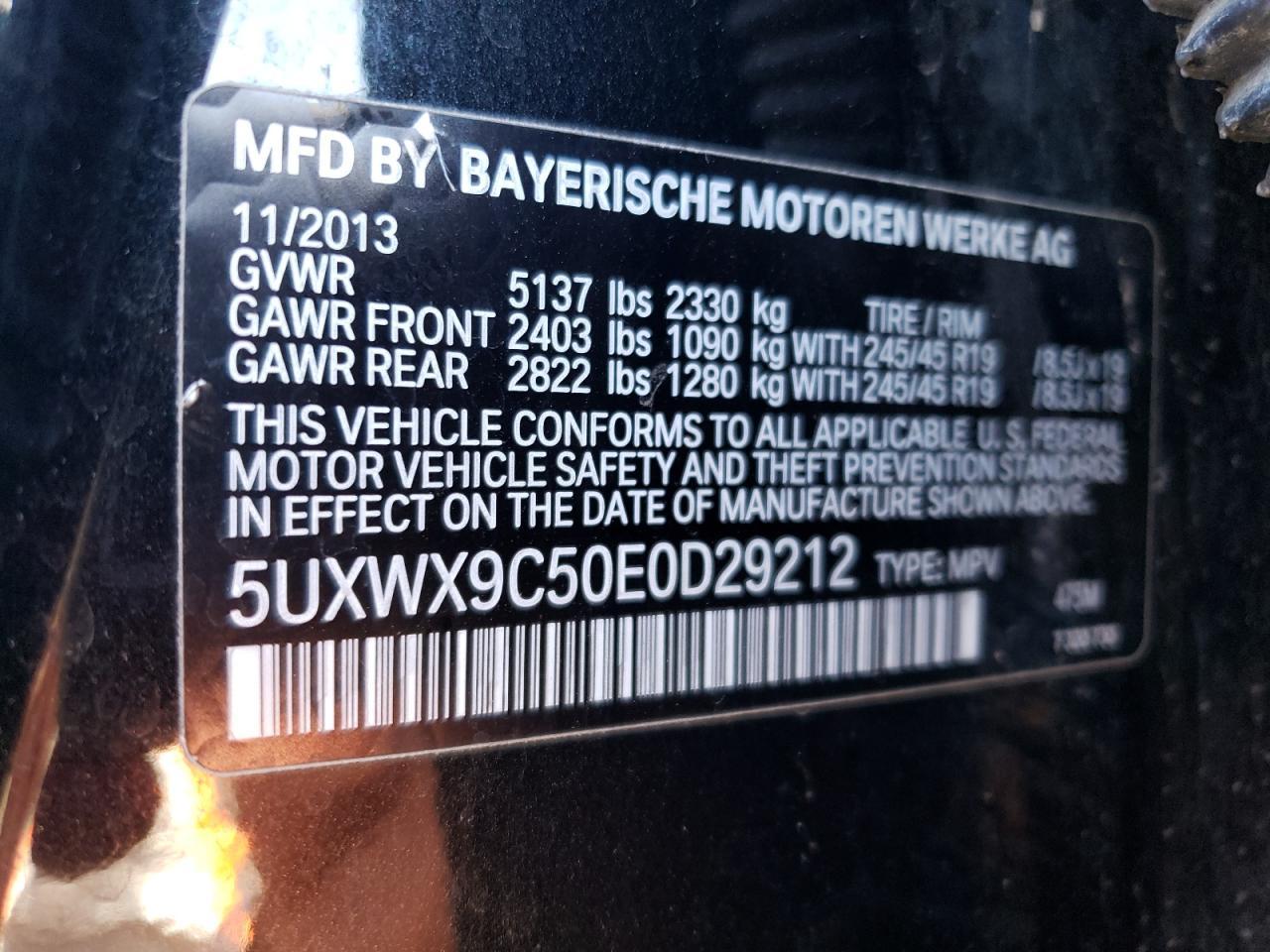 2014 BMW X3