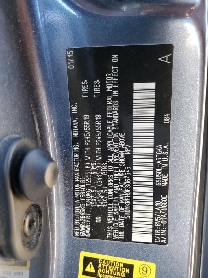 2015 TOYOTA HIGHLANDER