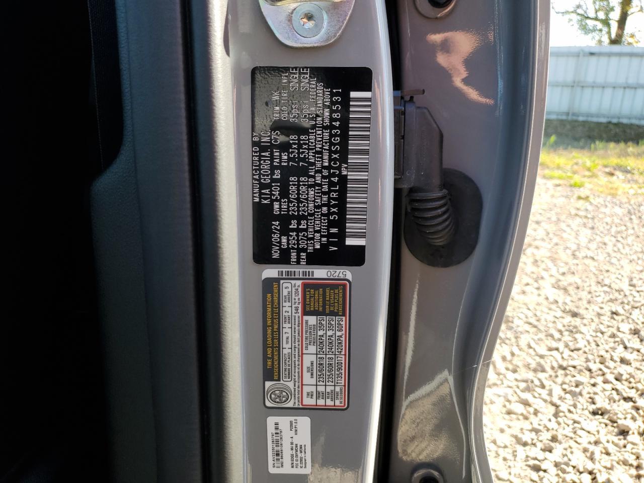 2025 KIA SORENTO