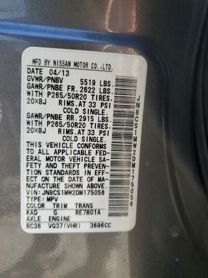 2013 INFINITI FX37