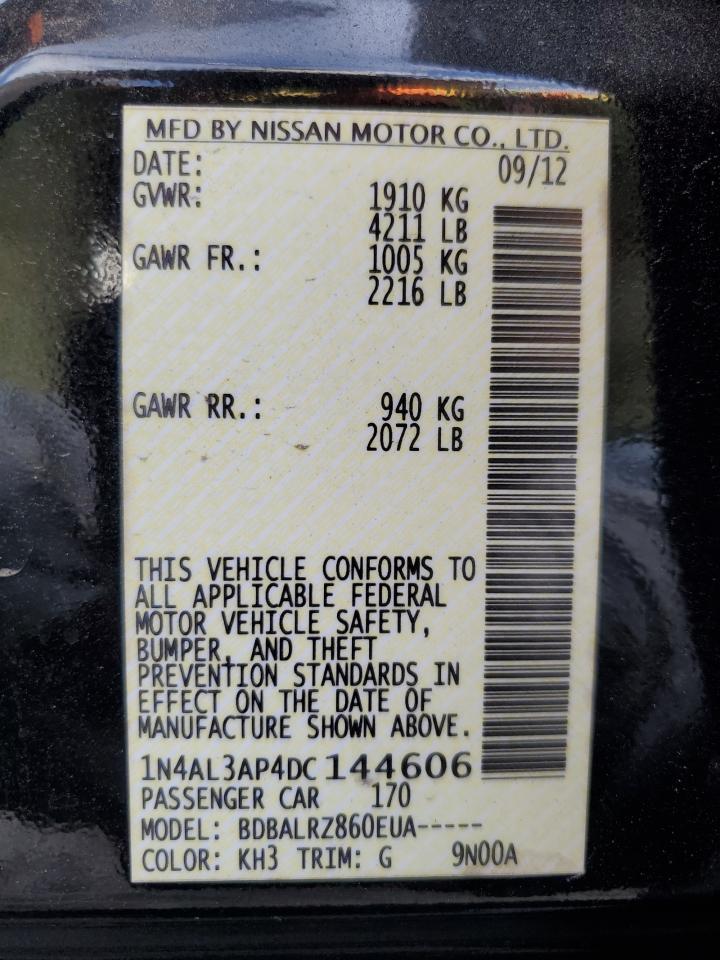 2013 NISSAN ALTIMA