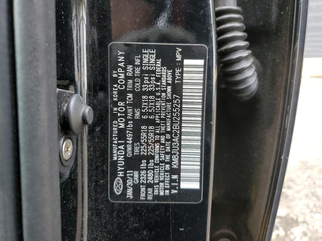 2011 HYUNDAI TUCSON