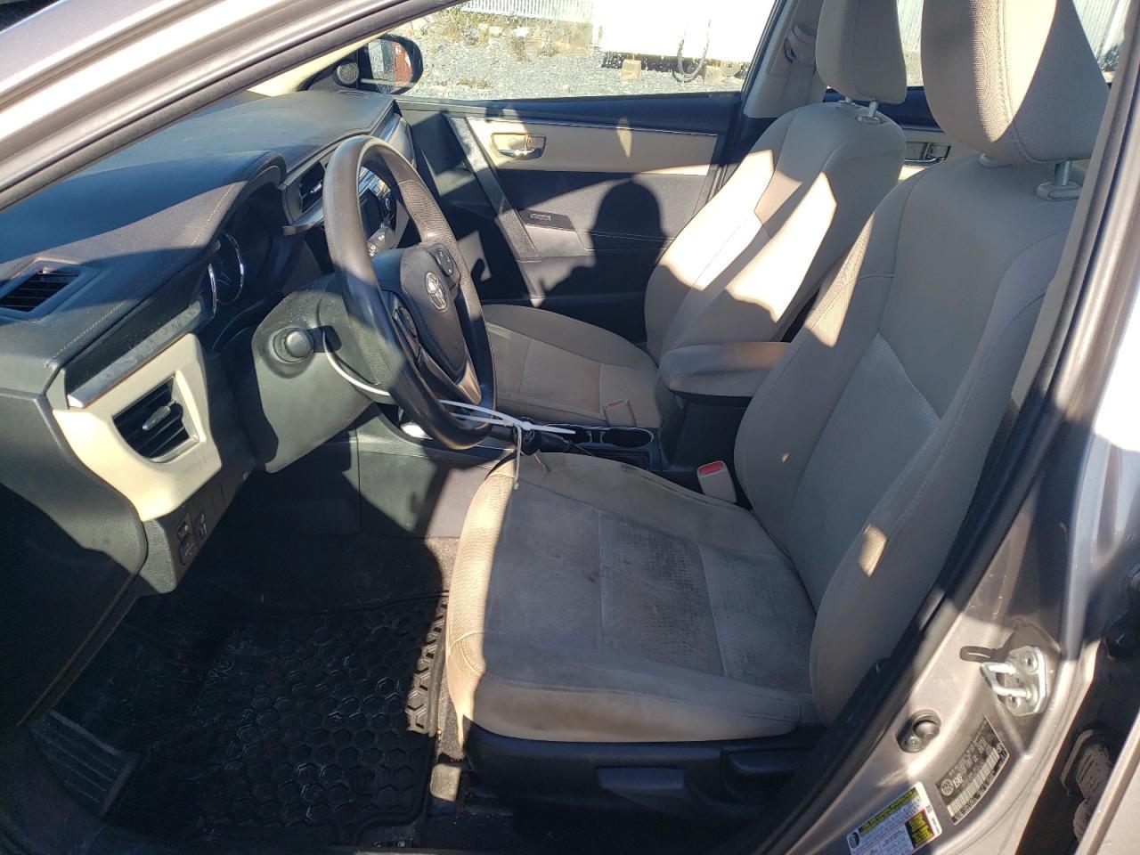 2014 TOYOTA COROLLA