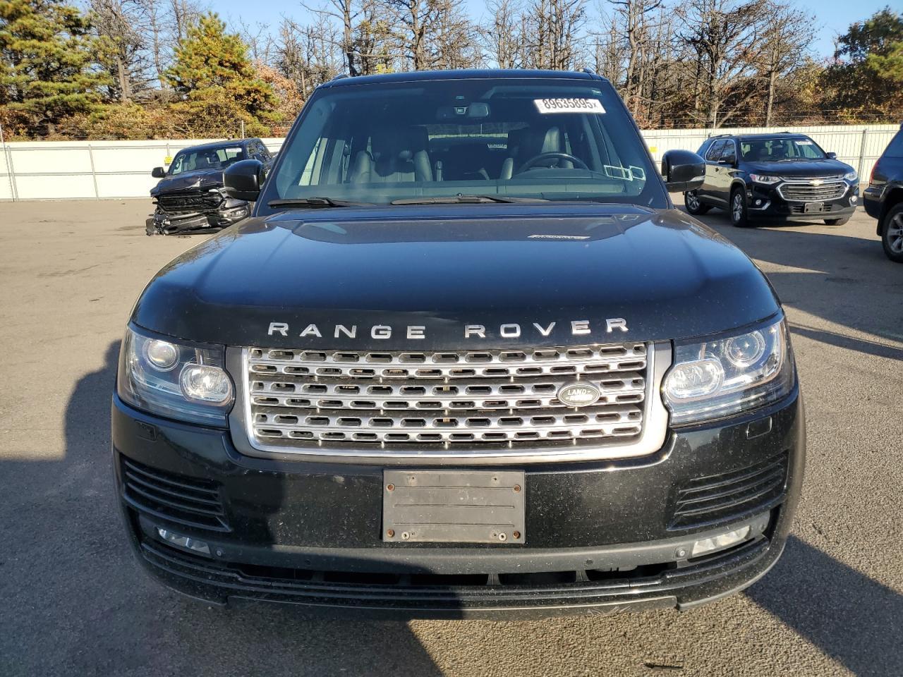 2015 LAND ROVER RANGE ROVER
