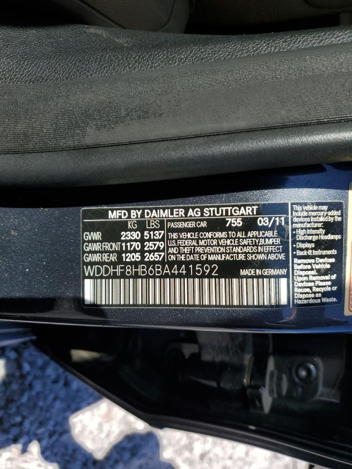 2011 MERCEDES-BENZ E-Class