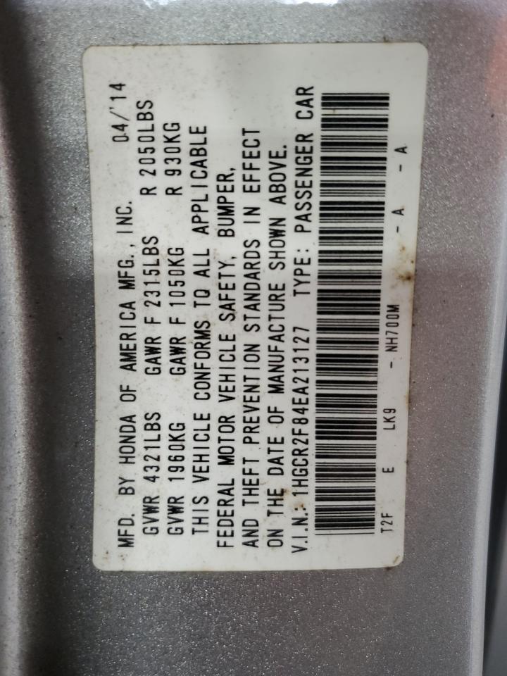 2014 HONDA ACCORD