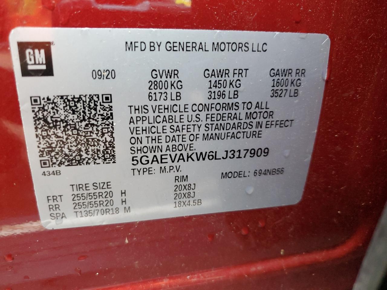 2020 BUICK ENCLAVE