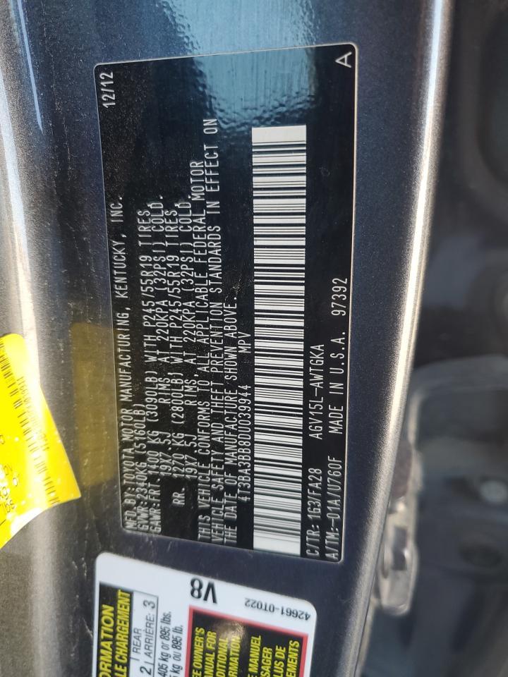 2013 TOYOTA VENZA
