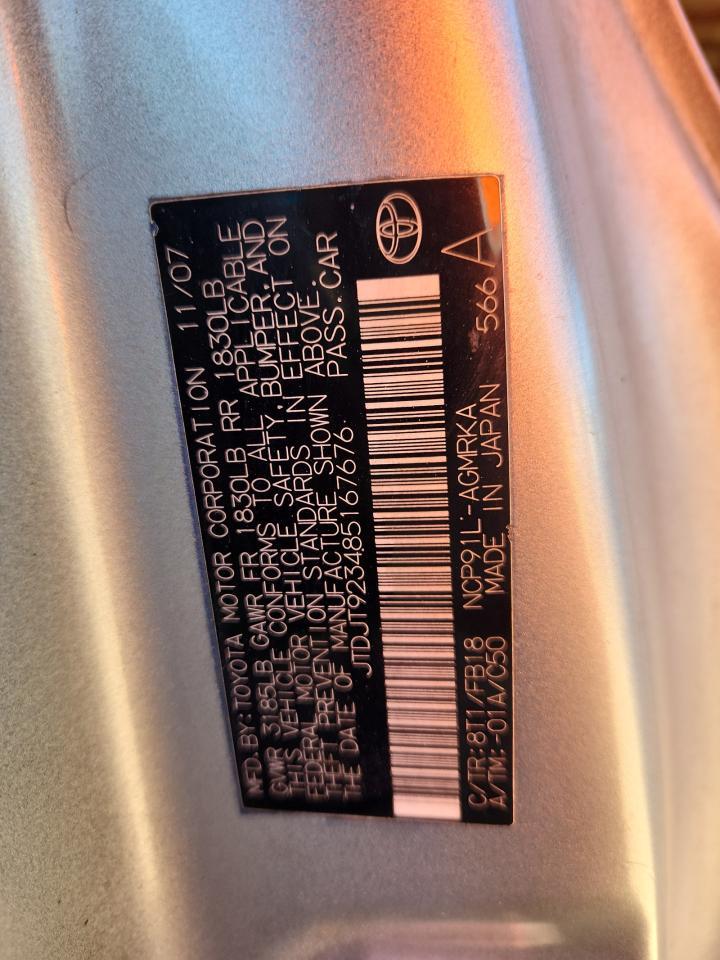 2008 TOYOTA YARIS