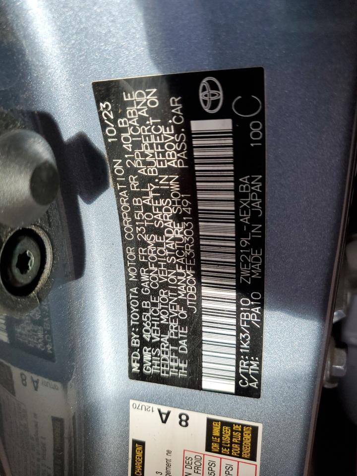 2024 TOYOTA COROLLA