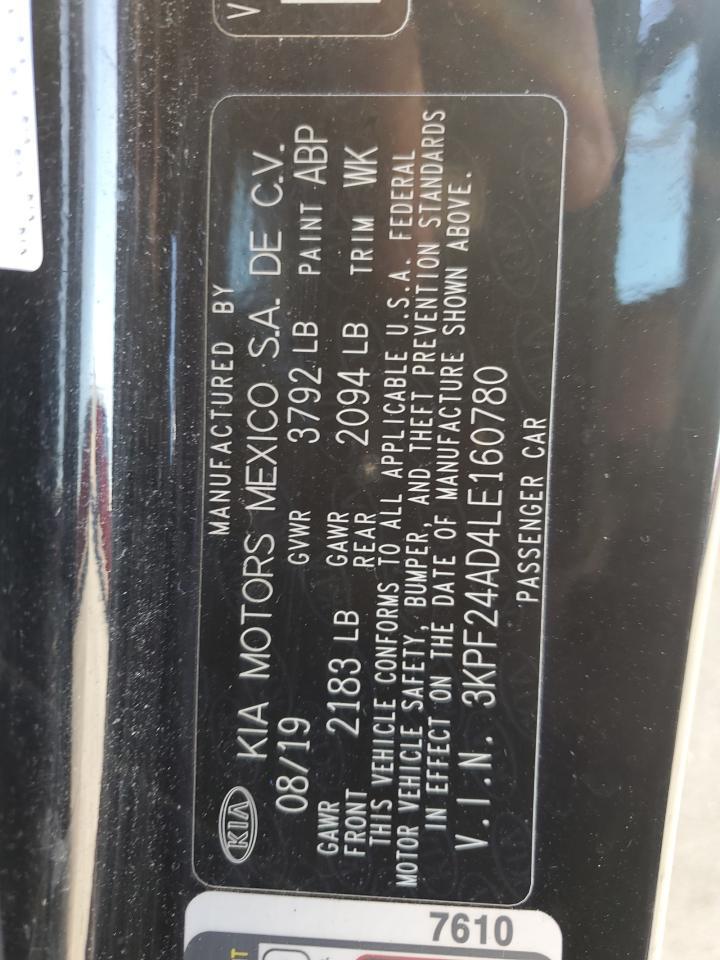 2020 KIA FORTE
