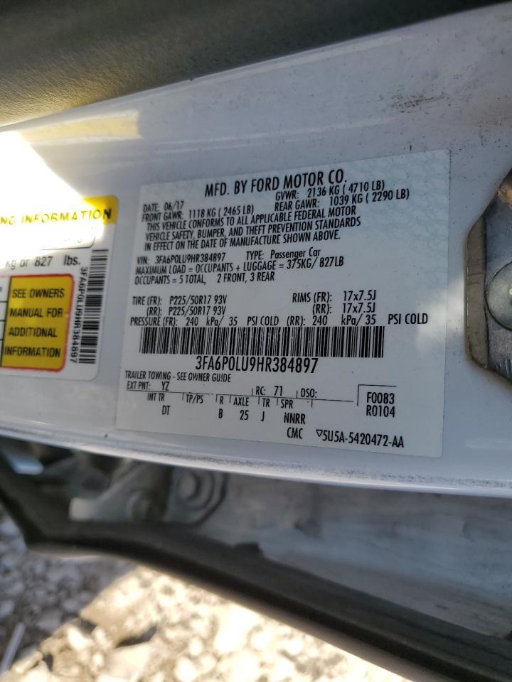 2017 FORD FUSION