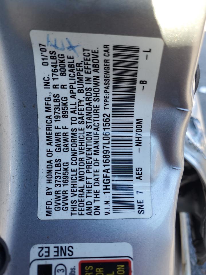 2007 HONDA CIVIC
