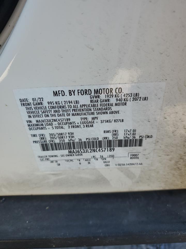 2022 FORD EcoSport