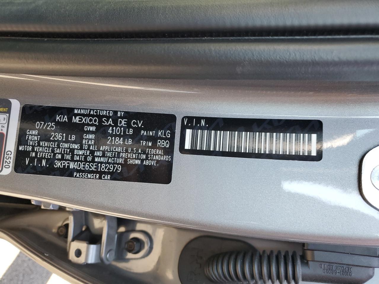 2025 KIA K4