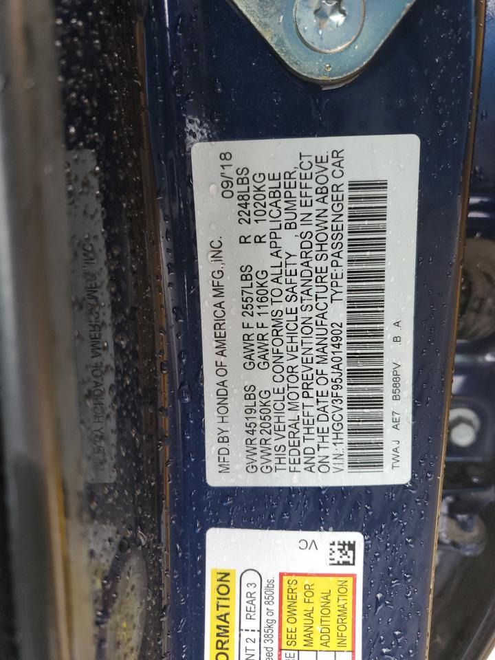 2018 HONDA ACCORD