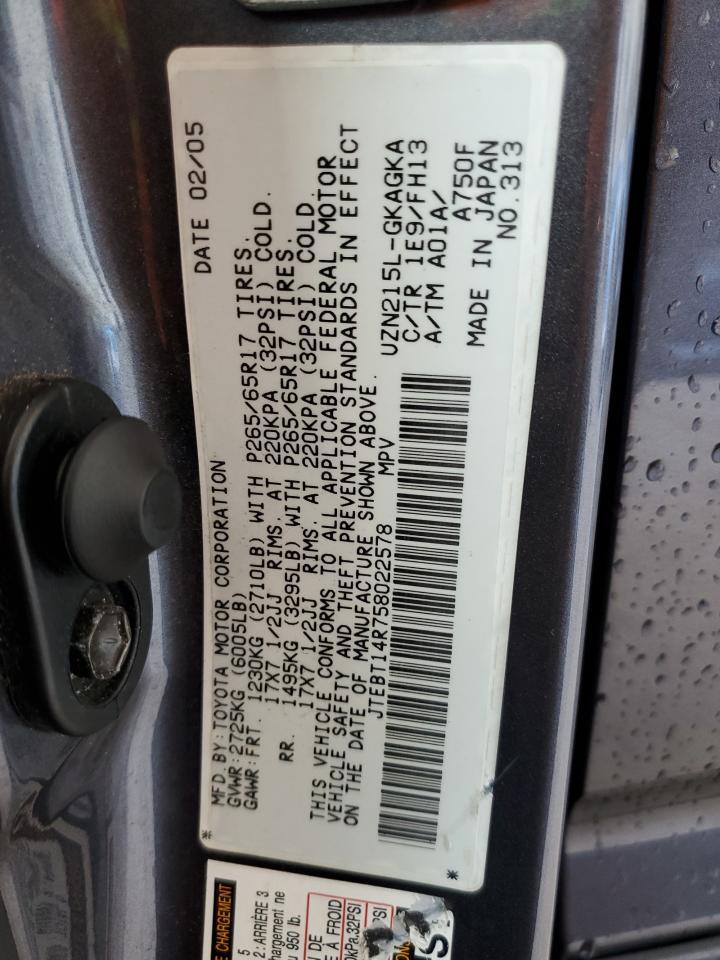 2005 TOYOTA 4Runner