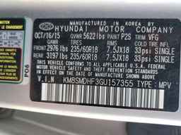 2016 HYUNDAI SANTA FE