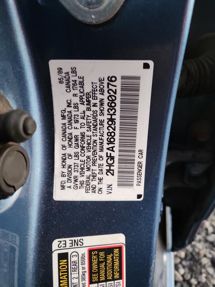 2009 HONDA CIVIC