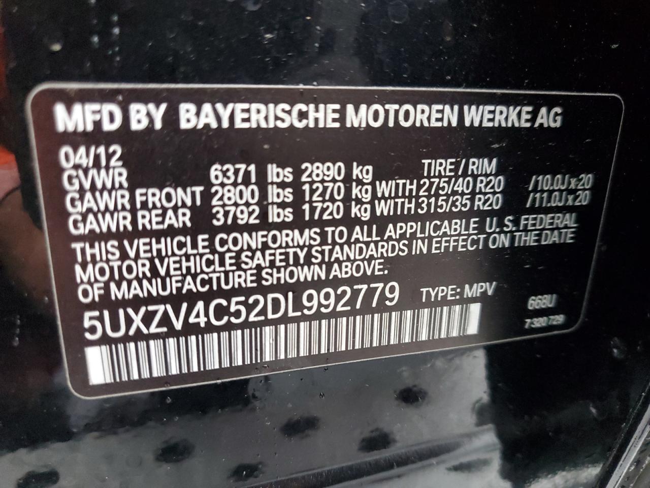 2013 BMW X5