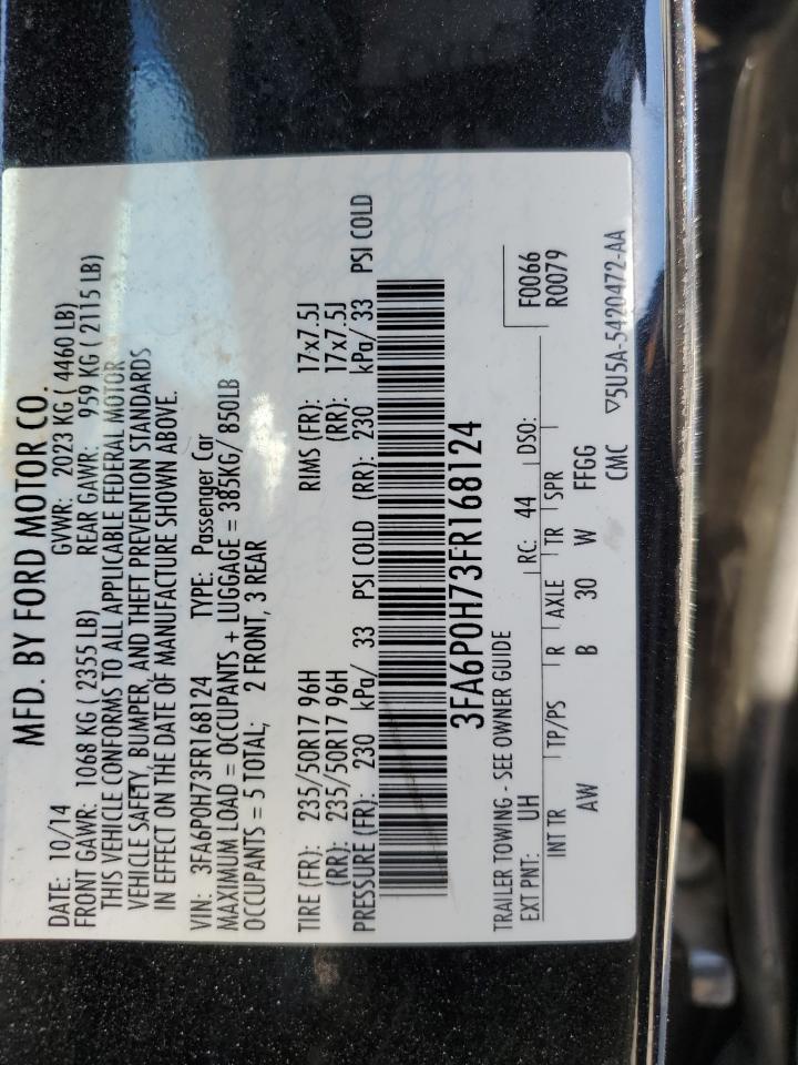 2015 FORD FUSION