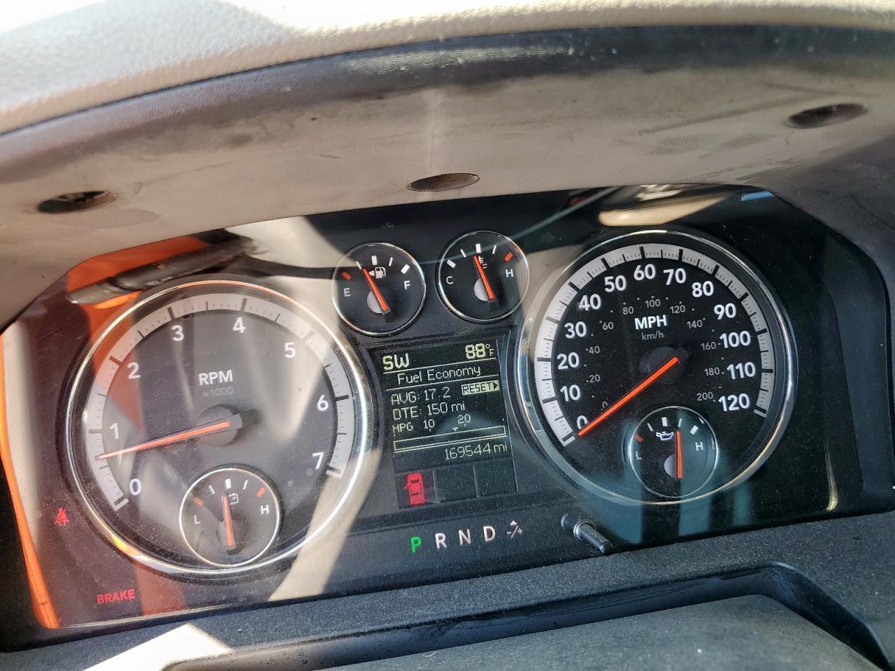 2012 DODGE RAM 1500