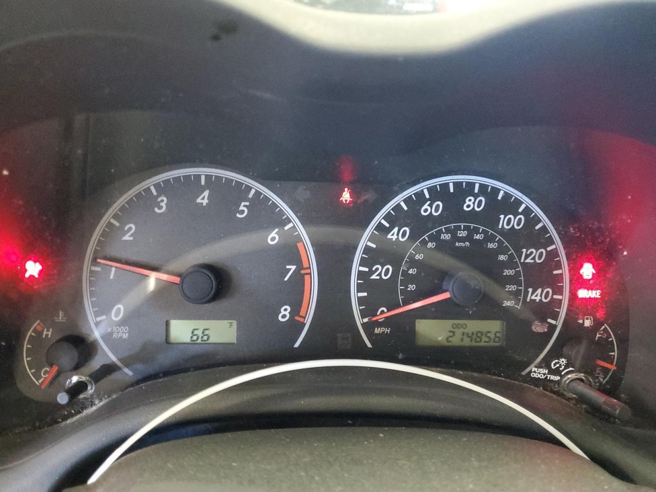2012 TOYOTA COROLLA