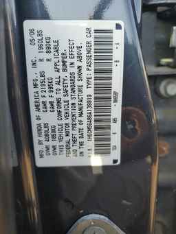 2006 HONDA ACCORD