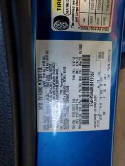 2012 FORD FUSION