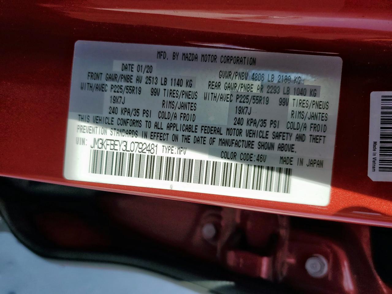 2020 MAZDA CX-5
