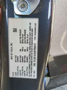 2025 TESLA MODEL 3
