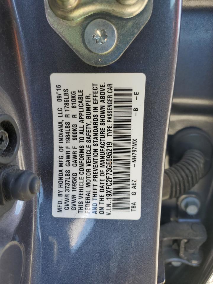 2016 HONDA CIVIC