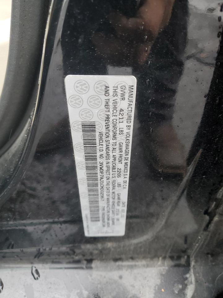 2012 VOLKSWAGEN JETTA