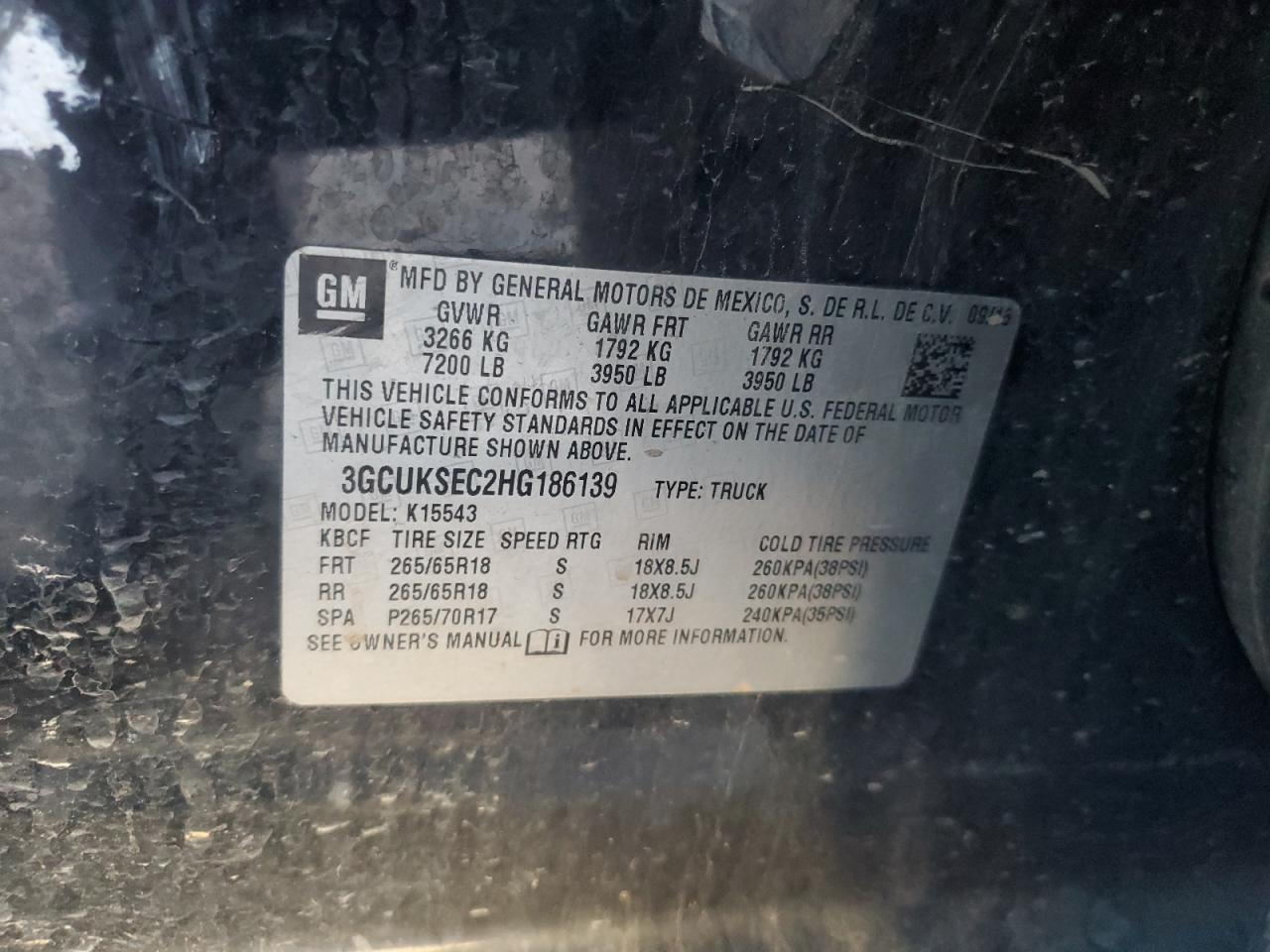 2017 CHEVROLET Silverado