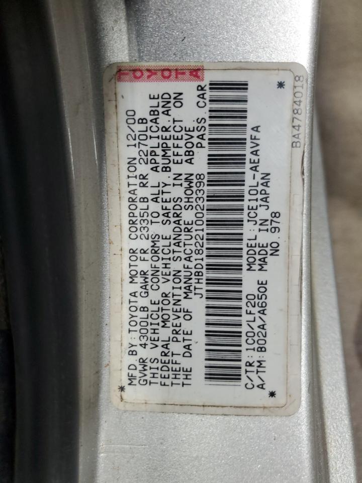 2001 LEXUS IS 300