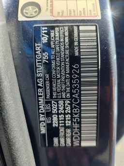 2012 MERCEDES-BENZ E-Class