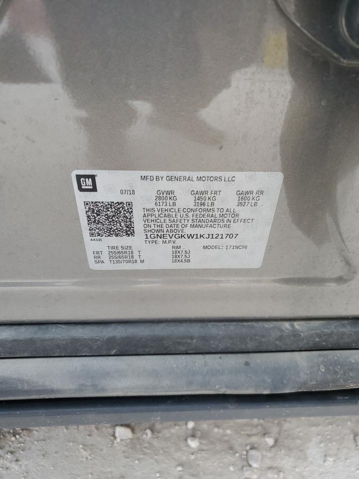 2019 CHEVROLET TRAVERSE