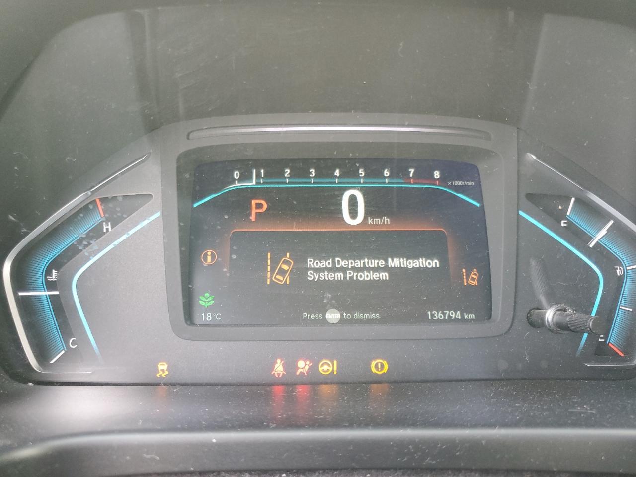 2018 HONDA ODYSSEY