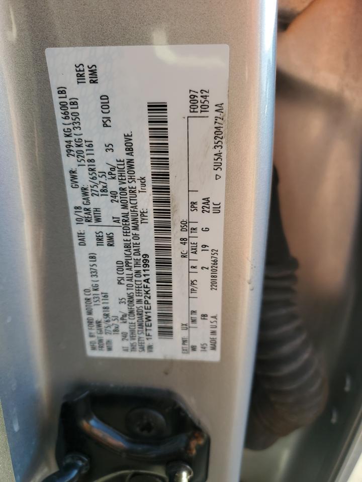 2019 FORD F-150