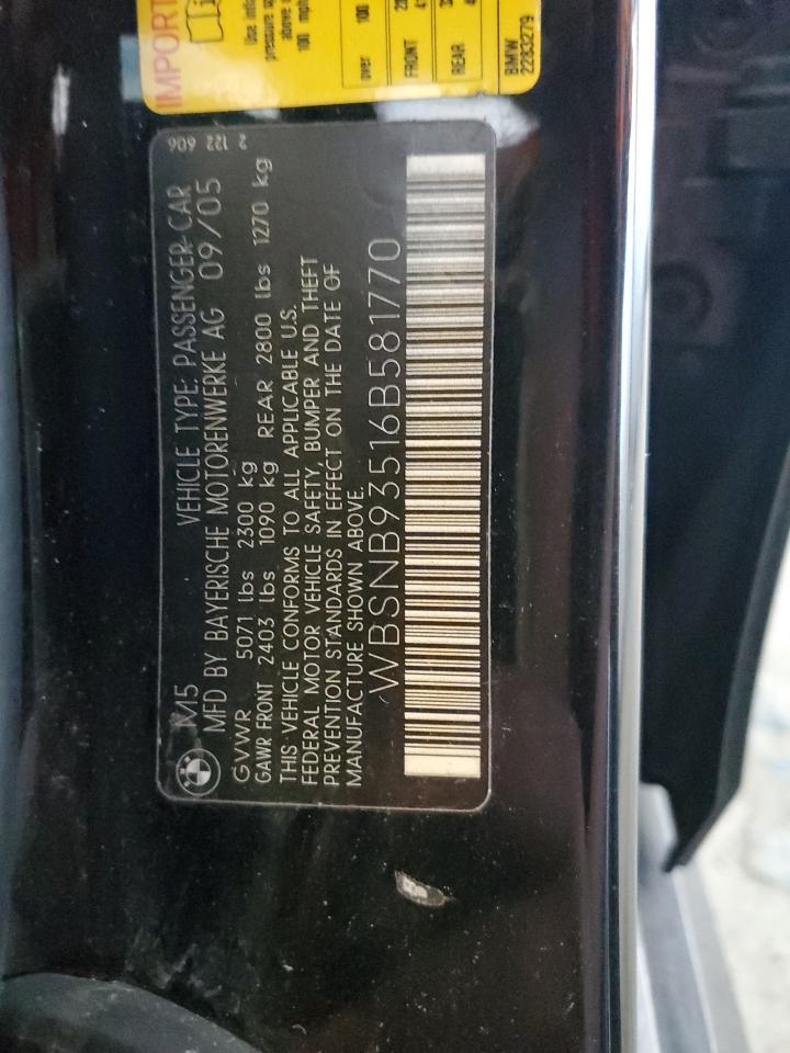 2006 BMW M5