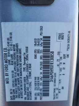2015 FORD FUSION