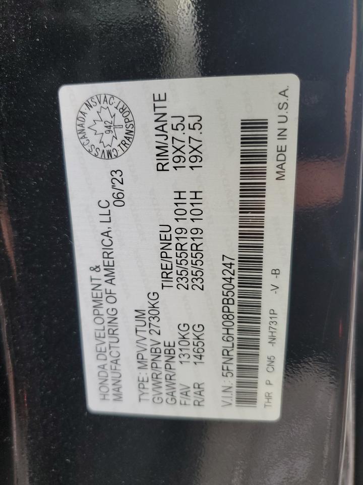 2023 HONDA ODYSSEY