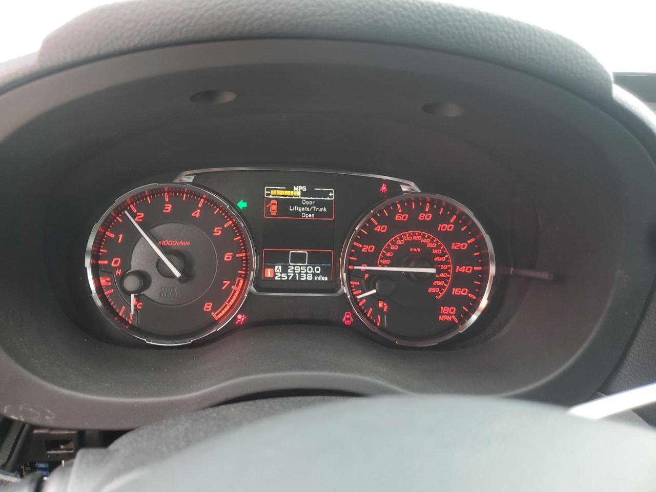 2015 SUBARU WRX