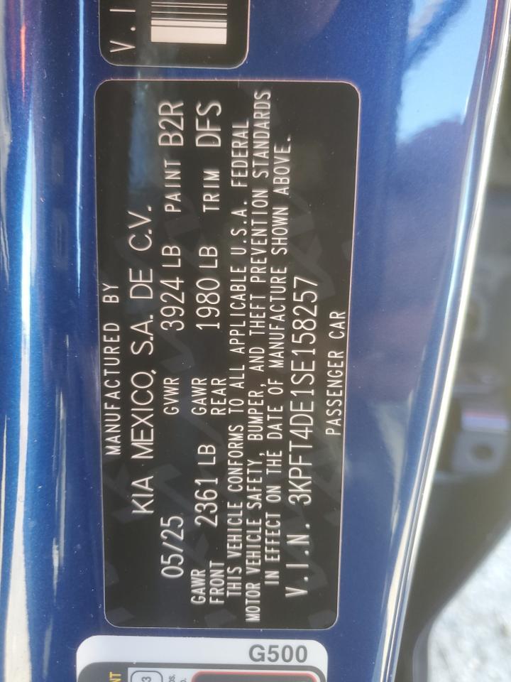 2025 KIA K4